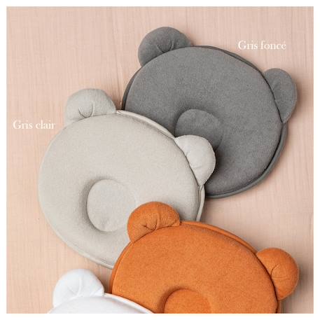 Coussin cale tête bébé p'tit panda Gris foncé 5 - vertbaudet enfant 