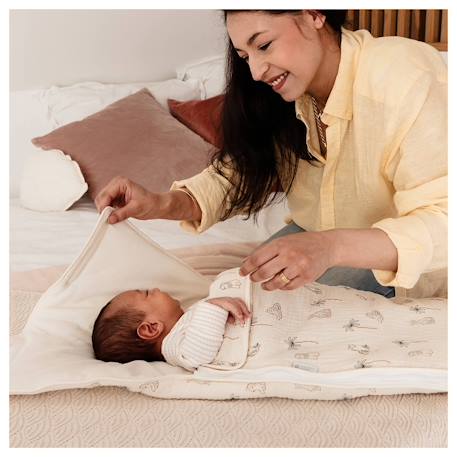 Nid d'ange bébé Imprimé fauves 4 - vertbaudet enfant 