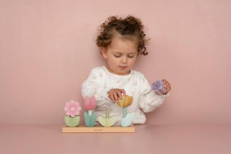 Fleurs à empiler fairy garden Rose 4 - vertbaudet enfant 