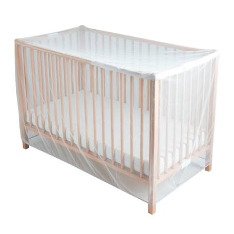 Moustiquaire de lit bébé intégrale avec zip Blanc 1 - vertbaudet enfant 