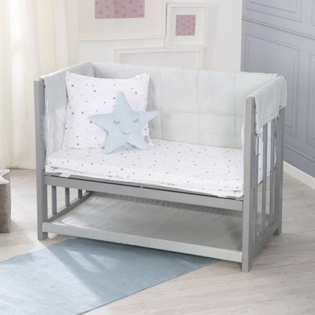 Berceau cododo 3en1 complet miffy Gris taupe / étoiles 2 - vertbaudet enfant 