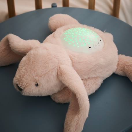 Veilleuse projecteur lapidou lapin beige Beige+Blanc+Gris, blanc 2 - vertbaudet enfant 