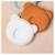 Coussin cale tête bébé p'tit panda Blanc+Cassonade+Gris+Kaki 2 - vertbaudet enfant 