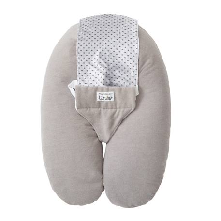 Coussin d'allaitement et de grossesse 3en1 multirelax Gris 2 - vertbaudet enfant 