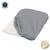 Housse de matelas à langer en éponge Cassonade+Gris+Rose 7 - vertbaudet enfant 
