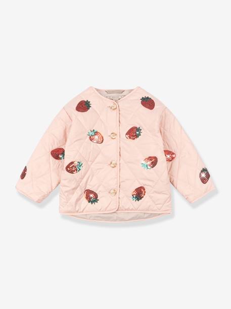 Veste Flora rose 2 - vertbaudet enfant 