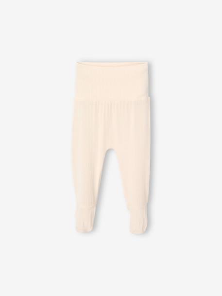 Kit naissance 5 pièces : brassière + pantalon + bonnet + gants + pochon écru 3 - vertbaudet enfant 