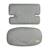 Coussins matelassés en cuir pu déperlant pour chaises hautes sit up Anthracite+Grège+Gris pierre 11 - vertbaudet enfant 