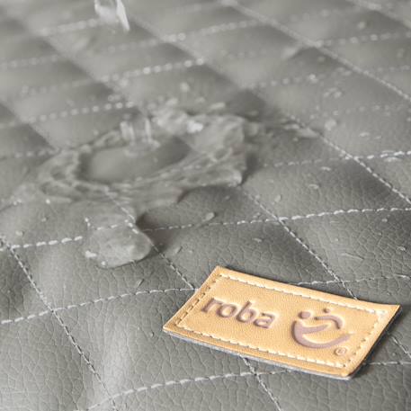 Coussins matelassés en cuir pu déperlant pour chaises hautes sit up Anthracite+Grège+Gris pierre 14 - vertbaudet enfant 