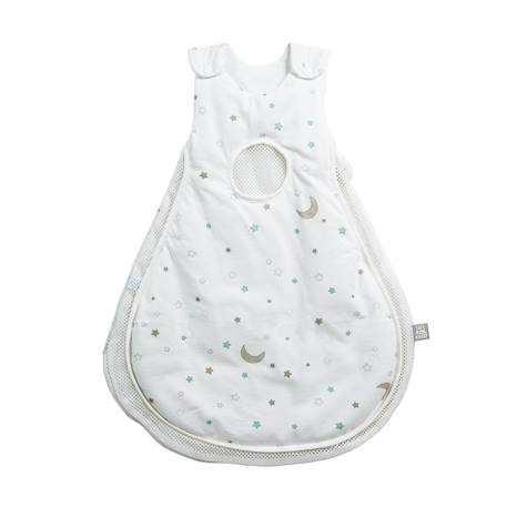 Gigoteuse sans manches à fermeture éclair motif étoile safe asleep® air Blanc / motif étoiles 1 - vertbaudet enfant 