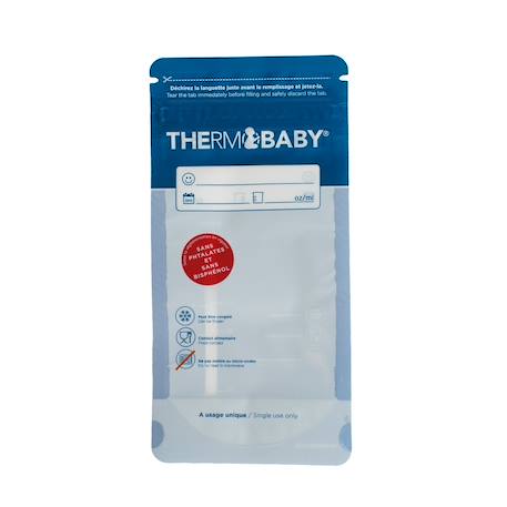 25 sachets conservation de lait Blanc 2 - vertbaudet enfant 