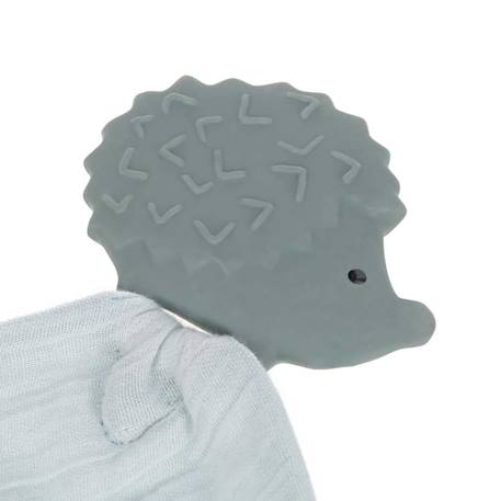 Doudou lange et son anneau de dentition Bleu 4 - vertbaudet enfant 