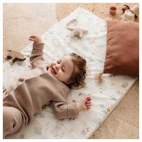 Matelas bébé nomade roulé Imprimé balloons+Imprimé over the sea 5 - vertbaudet enfant 