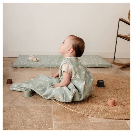 Matelas bébé nomade roulé Imprimé balloons+Imprimé over the sea 11 - vertbaudet enfant 