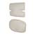 Coussins matelassés en cuir pu déperlant pour chaises hautes sit up Anthracite+Grège+Gris pierre 8 - vertbaudet enfant 