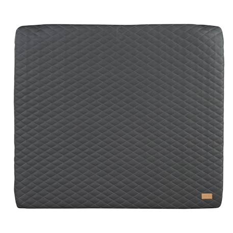 Matelas à langer matelassé en cuir pu déperlant luxe Anthracite+Grège+Gris pierre 1 - vertbaudet enfant 