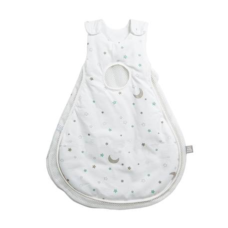Lot de 2 gigoteuses avec et sans manches safe asleep® air plus Blanc / motif étoiles 2 - vertbaudet enfant 