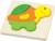 Mini puzzle tortue Vert 1 - vertbaudet enfant 