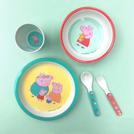 Coffret 5 pièces peppa pig Bleu 3 - vertbaudet enfant 