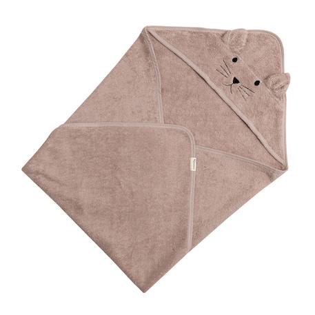 Cape de bain chat Rose foncé 5 - vertbaudet enfant 