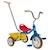 Tricycle métal avec canne et benne Bleu 2 - vertbaudet enfant 