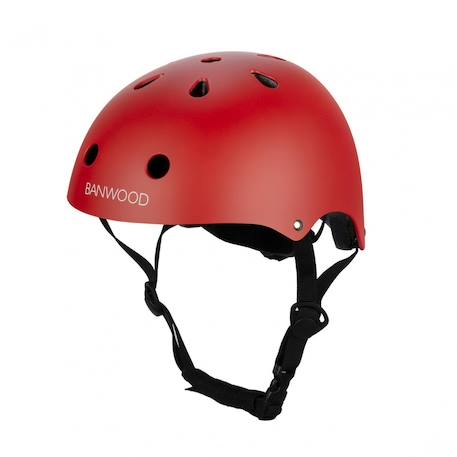 Casque de vélo abs pour enfants de 3 à 7 ans protection Blanc+Bleu marine+Chrome+Crème+Menthe+Noir+Rayures+Rose+Rouge+Vert foncé 24 - vertbaudet enfant 