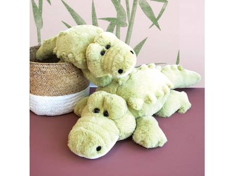 Peluche croco'doux 60 cm Vert 2 - vertbaudet enfant 