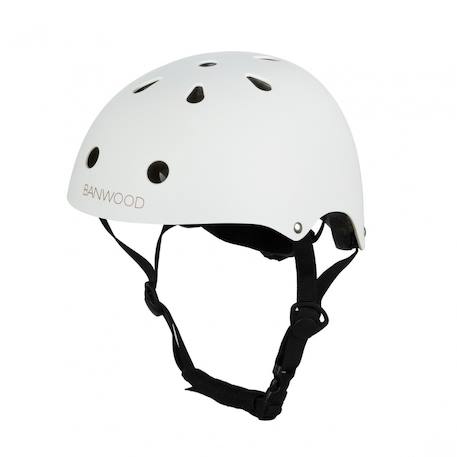 Casque de vélo abs pour enfants de 3 à 7 ans protection Blanc+Bleu marine+Chrome+Crème+Menthe+Noir+Rayures+Rose+Rouge+Vert foncé 1 - vertbaudet enfant 