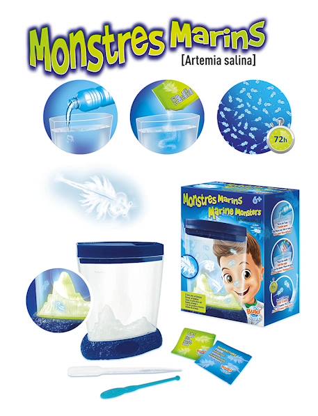 Monstres marins Bleu 4 - vertbaudet enfant 