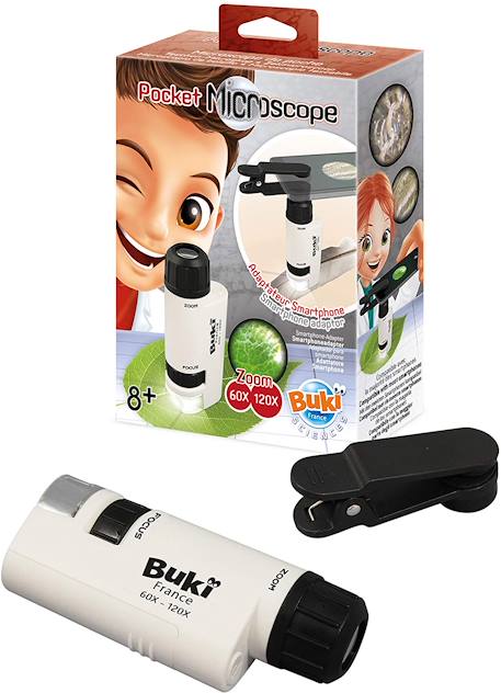 Pocket microscope Blanc 2 - vertbaudet enfant 