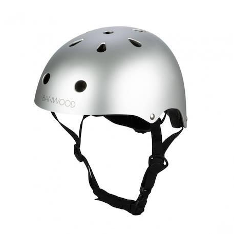 Casque de vélo abs pour enfants de 3 à 7 ans protection Blanc+Bleu marine+Chrome+Crème+Menthe+Noir+Rayures+Rose+Rouge+Vert foncé 7 - vertbaudet enfant 