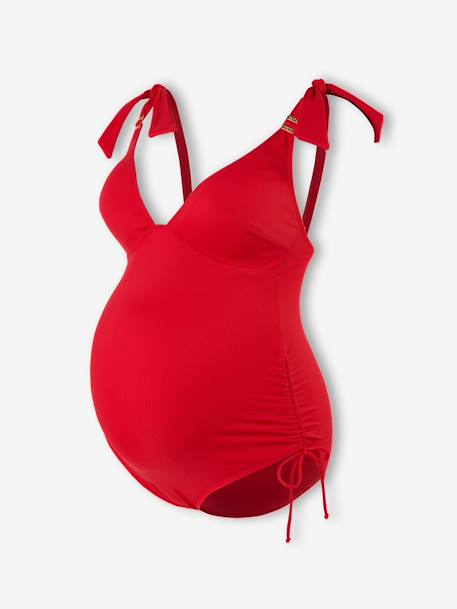 Maillot de bain de grossesse Porto Vecchio rouge 1 - vertbaudet enfant 