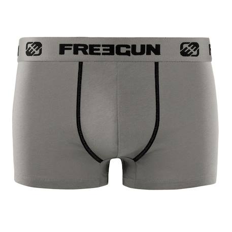 Lot de 6 boxers  en coton Rouge/noir/bleu/gris 5 - vertbaudet enfant 