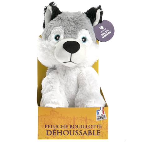 Bouillotte déhoussable husky Blanc 3 - vertbaudet enfant 
