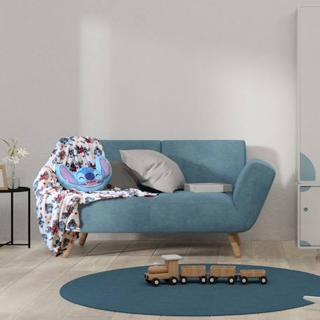 Coussin disney 3d stitch polyester Bleu 3 - vertbaudet enfant 