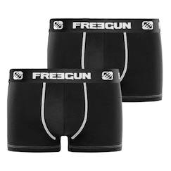 -Lot de 2 boxers  coton noir