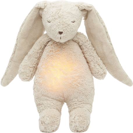 Peluche veilleuse lapin nature bio Sable 1 - vertbaudet enfant 