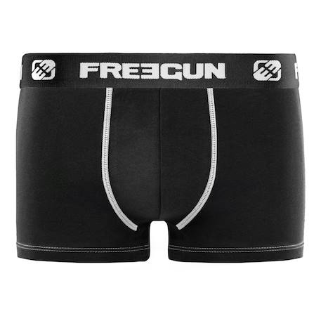 Lot de 6 boxers  en coton Noir 2 - vertbaudet enfant 