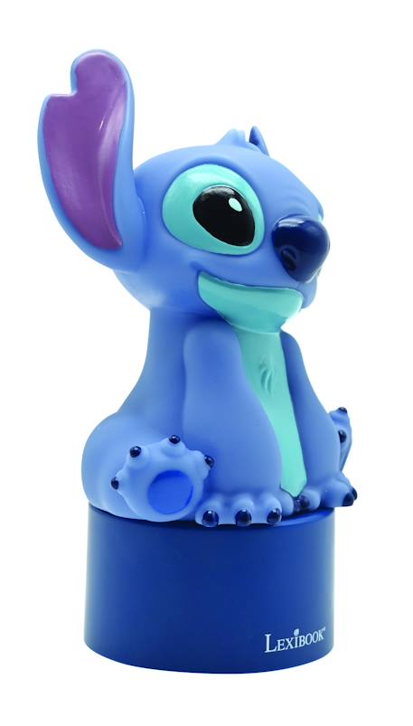 Veilleuse avec haut-parleur Stitch , changement de couleur, lumière Bleu 3 - vertbaudet enfant 