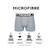 Lot de 5 boxers  uni Noir/blanc 3 - vertbaudet enfant 