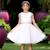 Robe cérémonie tte   et  tulle à paillettes  hepburn Blanc or 3 - vertbaudet enfant 