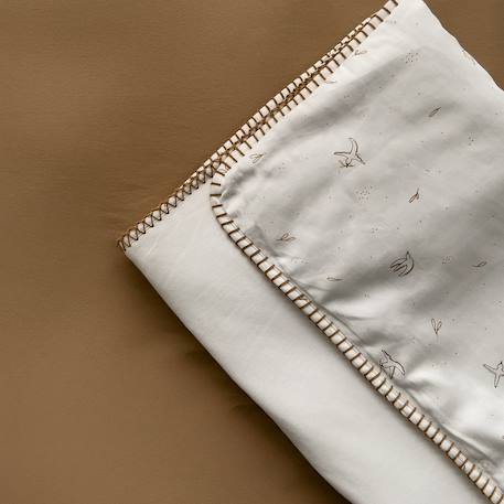 Couverture naissance matelassée l'envolée Ambre+Cyprès 5 - vertbaudet enfant 