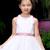 Robe demoiselle d'honneur   liberty  et   hepburn Blanc rose 4 - vertbaudet enfant 
