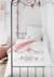 Housse de couette lili gaufrette carrousel coton Ecru 2 - vertbaudet enfant 