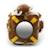 Cube d'activités en tissu Marron 6 - vertbaudet enfant 