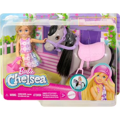 Barbie chelsea et son poney Rose 1 - vertbaudet enfant 