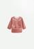 Bavoir tablier manches longues bloom Rose 1 - vertbaudet enfant 