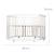 Parc bébé hexagonal + tapis déperlant en cuir végan luxe Anthracite - tapis grège+Blanc - tapis anthracite 11 - vertbaudet enfant 
