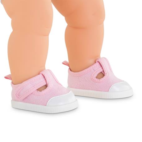 Baskets roses pour poupon 36 cm Multicolore 2 - vertbaudet enfant 