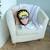 Coussin 3d naruto shippuden polyester Noir 2 - vertbaudet enfant 